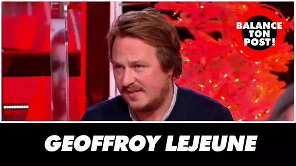 Geoffroy Lejeune s'exprime sur l'affaire Michel