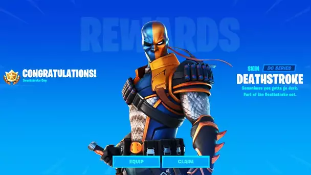 AVOIR LE SKIN *DEATHSTROKE ZÉRO* GRATUITEMENT SUR FORTNITE ! (+ RECOMPENSES FORTNITE X NBA)