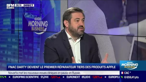 Enrique Martinez (Fnac Darty) : Fnac Darty devient le premier réparateur tiers des produits Apple