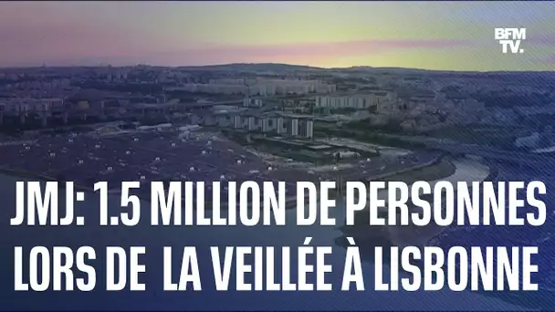 JMJ: la veillée, présidée par le pape François, a rassemblé 1.5 million de personnes à Lisbonne
