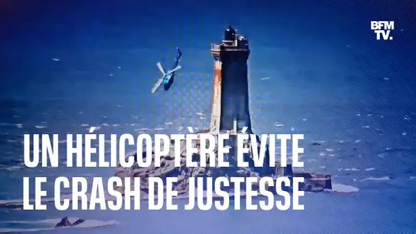 Un hélicoptère évite le crash de justesse dans le Finistère