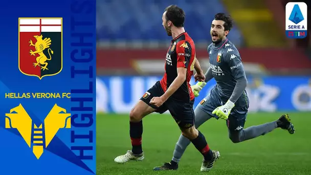 Genoa 2-2 Hellas Verona | Badelj riprende l'Hellas nel recupero | Serie A TIM