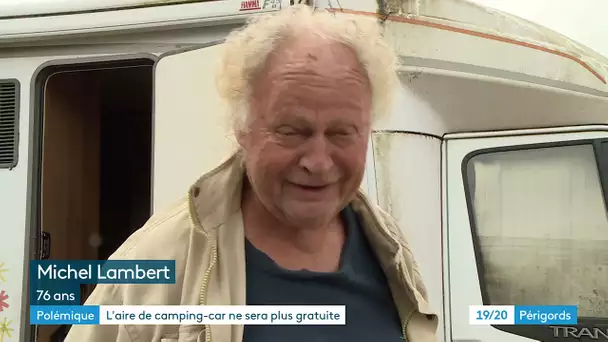 L'aire de camping-car de Pombonne à Bergerac, gratuite depuis trois ans, va redevenir payante
