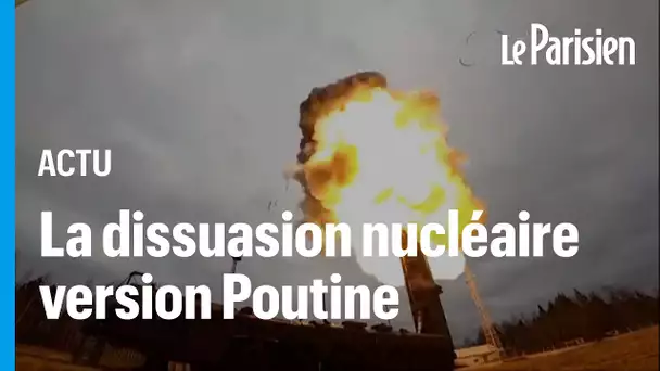 Ukraine : Vladimir Poutine supervise un entraînement à la dissuasion nucléaire