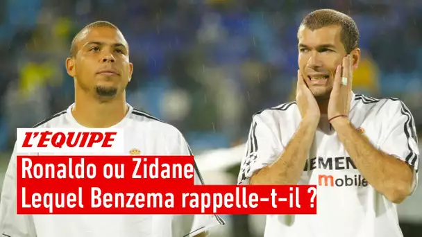 Zidane ou Ronaldo : Lequel joueur Karim Benzema vous rappelle-t-il ?
