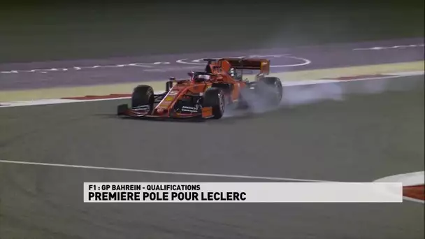1ère pole en carrière pour Leclerc !