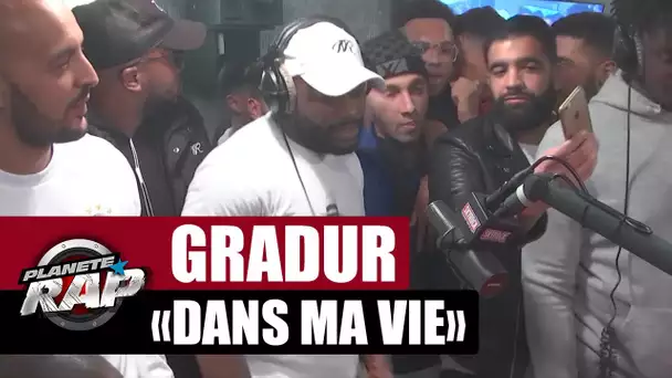 Gradur "Dans ma vie" en live #PlanèteRap