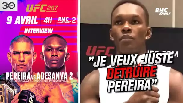 UFC 287 : ITW exclu avec Adesanya, déterminé à prendre sa revanche sur Pereira