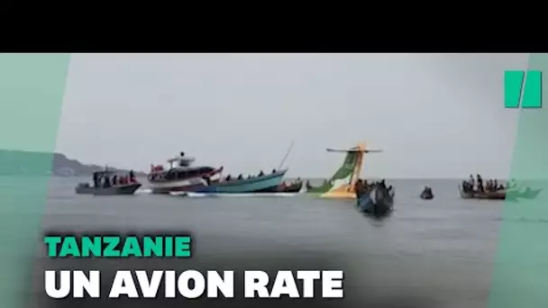 En Tanzanie, un avion de ligne rate son atterrissage et finit dans le lac Victoria