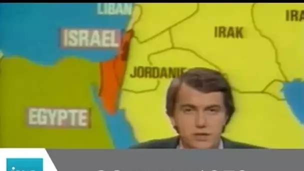 20h Antenne 2 du 20 mars 1979 - Traité de paix entre l'Egypte et Israël - Archive INA