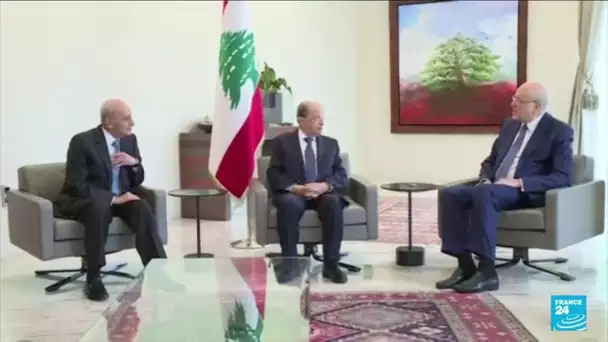 Crise au Liban : Macron reçoit le nouveau Premier ministre libanais Mikati • FRANCE 24