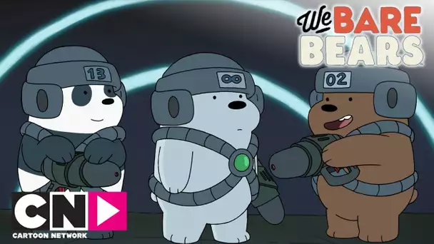 Combat au laser | We bare bears | Cartoon Network