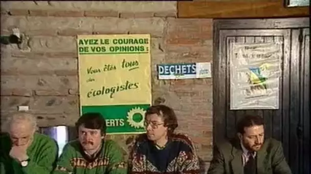 Conférence de presse des Verts à Toulouse