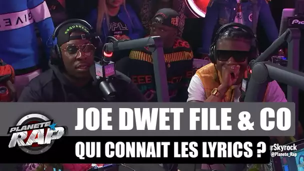 Joé Dwèt Filé, Kalash Criminel, Vegedream & Co joue à qui connaît les lyrics #PlanèteRap