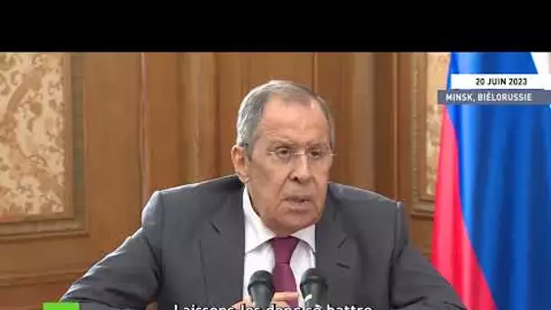 Lavrov : « Nous avons compris depuis longtemps les objectifs de l’OTAN »