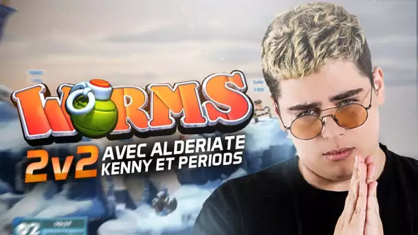 ON FAIT DES 2V2 SUR WORMS W.M.D ft. ALDERIATE, KENNY & PERIODS