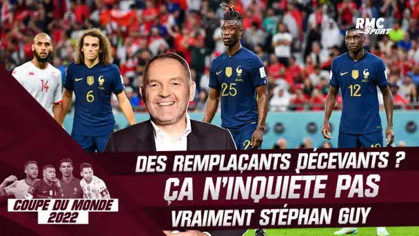 Équipe de France : Des remplaçants décevants, "ça n'inquiète pas plus que ça" Stéphan Guy