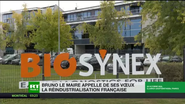 Relocalisation : retour en Alsace d'une entreprise de santé publique, Biosynex