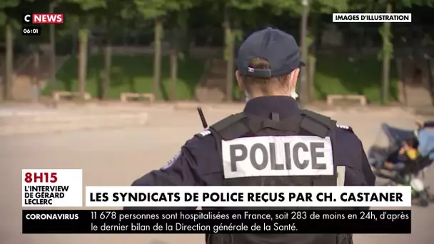 Les syndicats de police reçus par Christophe Castaner