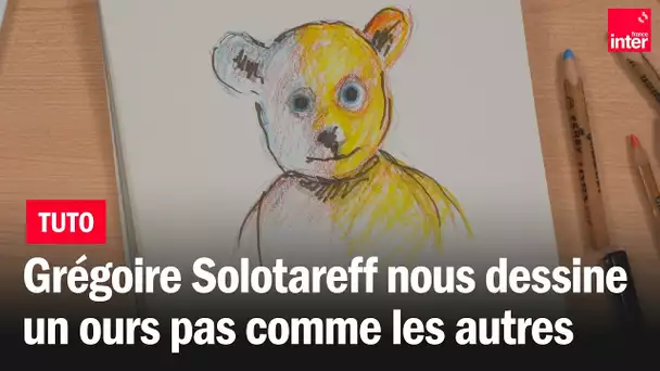 Livre pour enfants, Grégoire Solotareff : Comment dessiner "Un ours pas comme les autres" ?