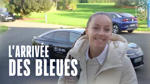 L'arrivée des Bleues