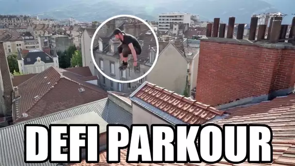 Parkour : un saut bien stressant sur les toits de Grenoble ! (feat. Yoann "Zephyr" Leroux)