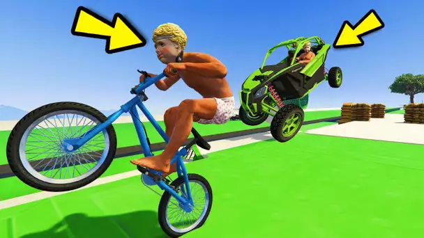 BMX VS NOUVEAU BUGGY ! (HUMILIATION)