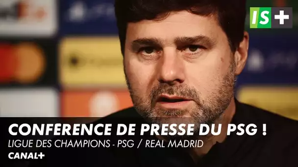 Conférence de presse de Pochettino et Marquinhos avant PSG / Real Madrid