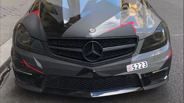 Souvenirs de jeunesse en C63 AMG TITANIUM !