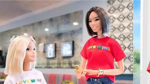 Barbie soutient la cause LGBT et elle le montre bien !