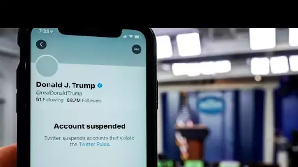 États-Unis : Twitter suspend "de façon permanente" le compte personnel de Donald Trump
