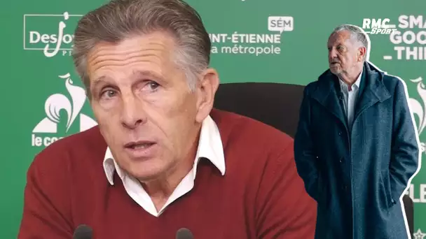 ASSE : "J'ai vu des tentations de (l'OL) de faire pression sur l'arbitrage" lâche Puel