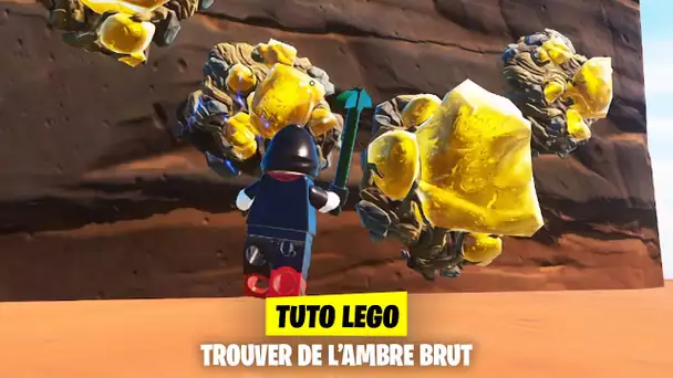 OU TROUVER DE L'AMBRE BRUT ET COMMENT LE RECUPERER ! (LEGO FORTNITE)