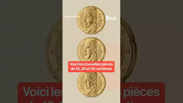 Les nouvelles pièces de 10, 20 et 50 centimes