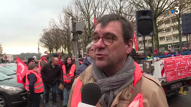interview syndicaliste Rouen CFDT  mardi 17 decembre 2019
