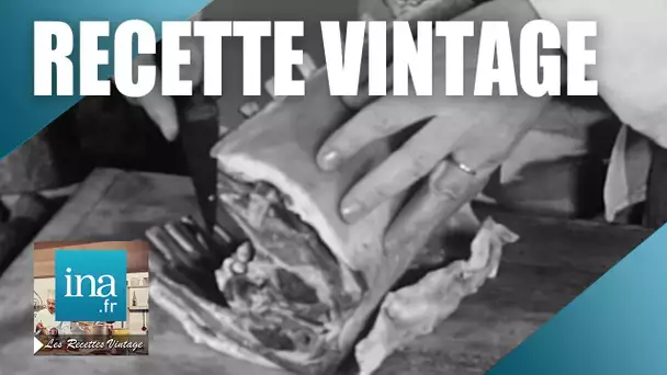 Recette : La côte d'agneau maréchal de Raymond Oliver | Archive INA