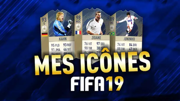 FIFA 19 - MES ICÔNES ! (en quiz 😂)