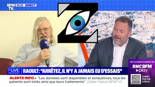 [Zap Actu] Didier Raoult sur BFM "Je ne lis pas vos bêtises, je n’écoute pas votre télé" (31/05/23)