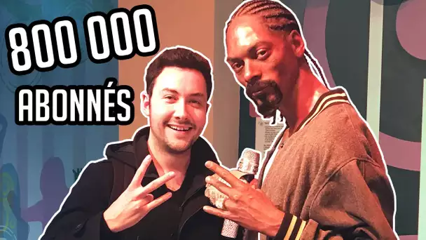 Je fête les 800 000 Abonnés à Las Vegas avec Snoop Dogg !