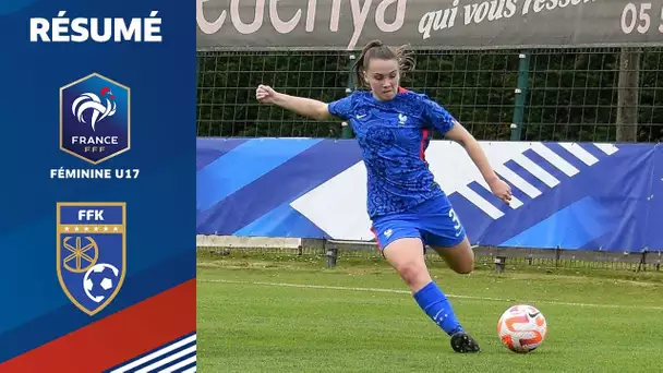 U17F : France-Kosovo (5-0), le résumé