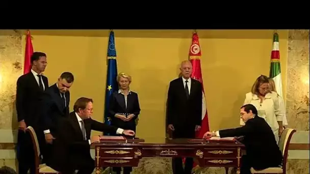 La Tunisie et l'UE scellent un "partenariat stratégique" sur l'immigration