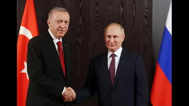 EN DIRECT : Poutine rencontre le président turc Erdogan
