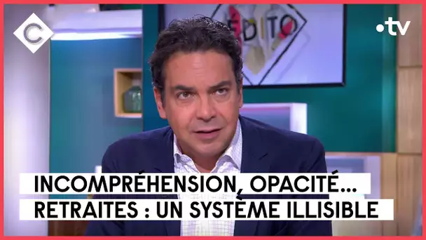 Retraites : un système illisible - L’édito de Patrick Cohen - C à vous - 10/02/2023