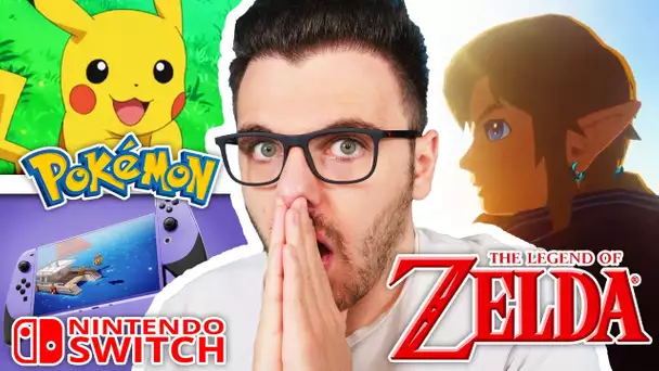 2 Nouveaux Jeux Zelda ?! 💥 New Switch Officielle 😱 Pokemon Nouveau Jeu 🥰