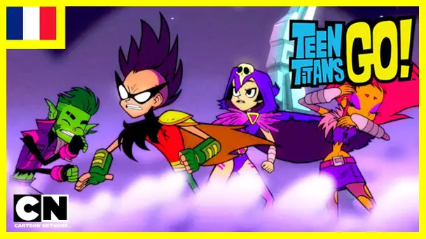 Teen Titans Go! en Français  🇫🇷 | La nuit s'allumera 4 - Chapitre quatre : basse