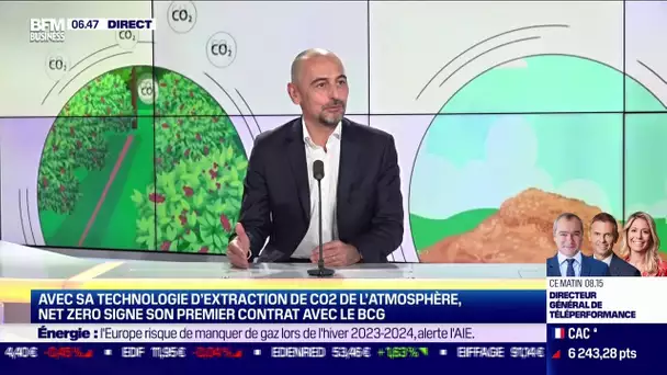 La start-up NetZero souhaite industrialiser sa technologie d'extraction de CO2