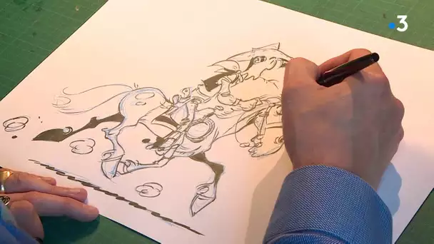 "Un cow-boy dans le coton", la nouvelle aventure de Lucky Luke dessinée par le Gersois Achdé