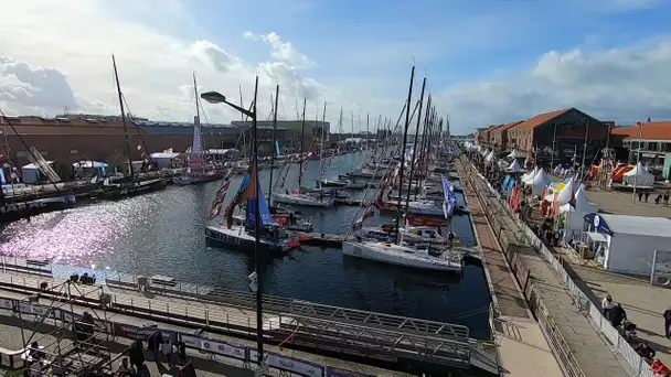 La Havre : au village de la transat Jacques Vabre, premier jour