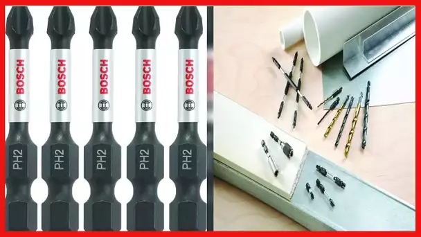 BOSCH ITPH2205 5 Pc. 2 In. Phillips #2 Impact Tough Screwdriving Bit