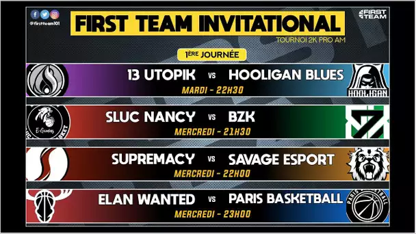 TOURNOI NBA 2K20 / 13 Utopik - Hooligans Blues (1/4 de final) [First Team Invitational]